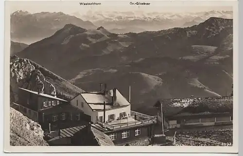 (19092) Foto AK Wendelsteinhaus, Hohe Tauern, vor 1945