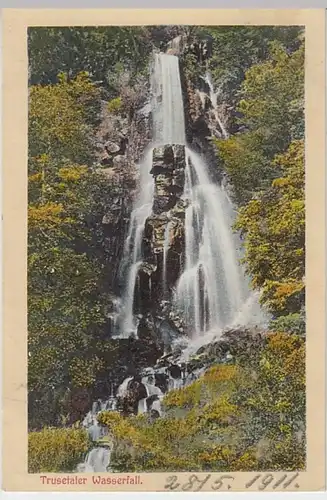(19082) AK Trusetaler Wasserfall 1911