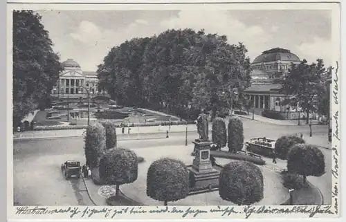 (19080) AK Wiesbaden, Kurhaus, Theater 1937