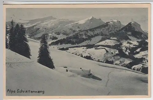 (19079) AK Schrattenwangalpe, Allgäu 1930