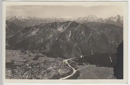 (19069) Foto AK Bad Reichenhall, Panorama 1930