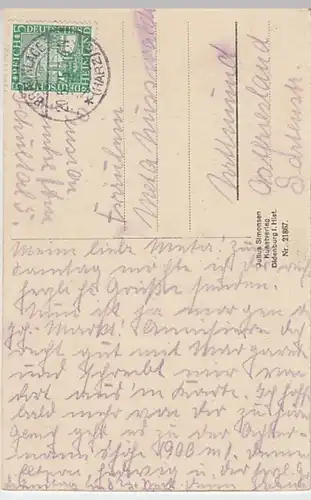 (19021) AK Brocken, Harz, am Eckerloch 1925