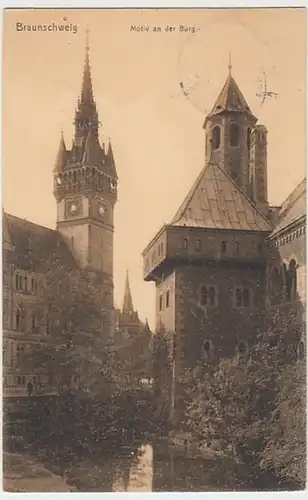 (18995) AK Braunschweig, Burg Dankwarderode 1908
