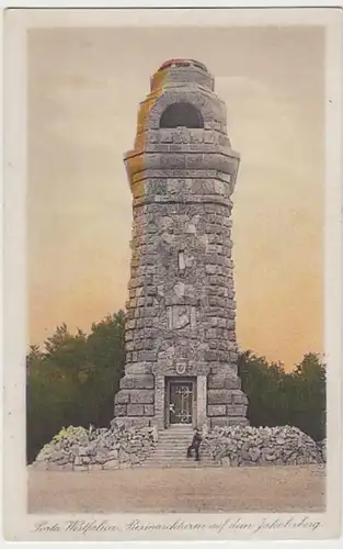 (18948) AK Porta Westfalica, Bismarckturm, vor 1945