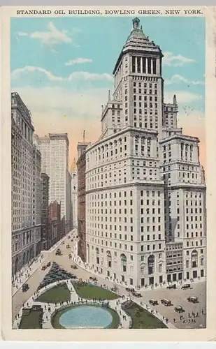 (18912) AK New York, Standard Oil Building, Bowling Green 1927