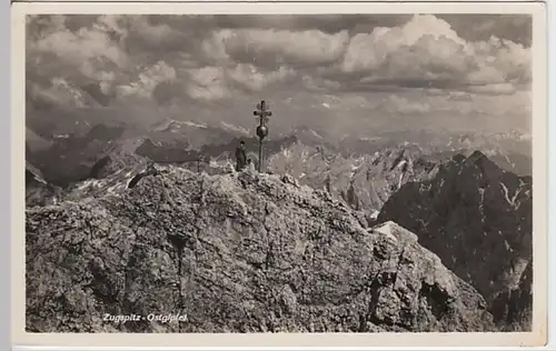 (18902) Foto AK Zugspitze, Ostgipfel 1935