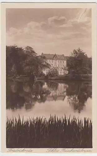 (18898) AK Friedrichroda, Schloss Reinhardsbrunn, vor 1945