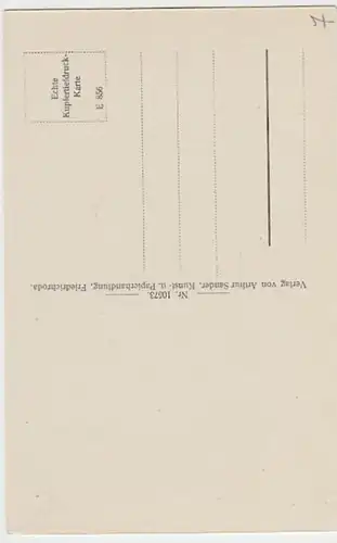 (18898) AK Friedrichroda, Schloss Reinhardsbrunn, vor 1945