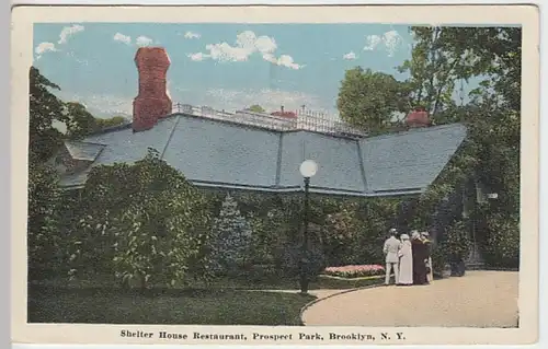(18848) AK Brooklyn, N. Y., Shelter House Restaurant, Prospect Park 1923