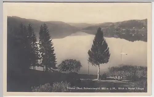 (18840) Foto AK Titisee, Blick vom Hotel Titisee 1925