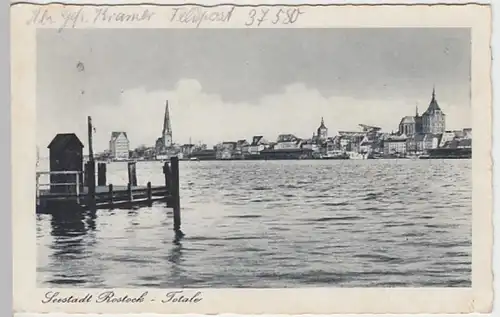 (18821) AK Rostock, Totale 1939