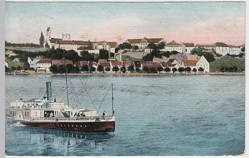 (18815) AK Meersburg am Bodensee, Dampfer 1907