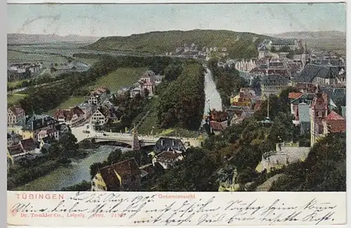 (18814) AK Tübingen, Panorama 1905