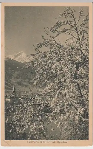(18792) AK Partenkirchen, Alpspitze, vor 1945