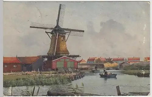 (18769) AK Windmühle am Wasser, Ort unbekannt, vor 1945