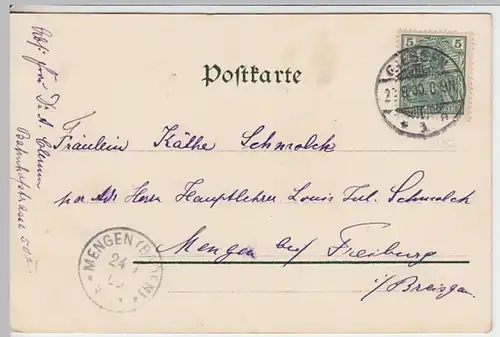 (18732) Künstler AK Dame mit zwei Reitern Schwäne fütternd 1900