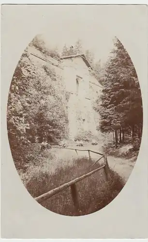 (18704) Foto AK Mauerdurchgang an Wanderweg, vor 1945