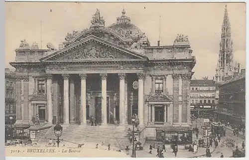 (18690) AK Bruxelles, Brüssel, Börse, vor 1945