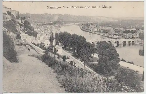 (18681) AK Namur, Panorama, Feldpost 1915