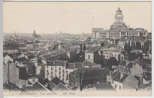 (18680) AK Bruxelles, Brüssel, Panorama, Feldpost 1914