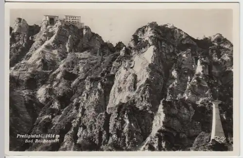 (18473) Foto AK Bad Reichenhall, Predigtstuhl 1934