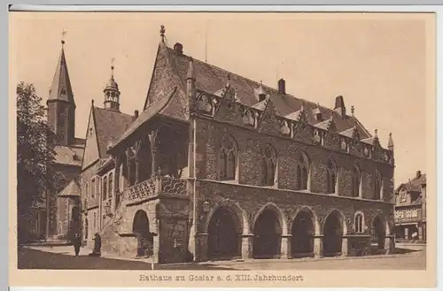 (18465) AK Goslar, Rathaus 1927