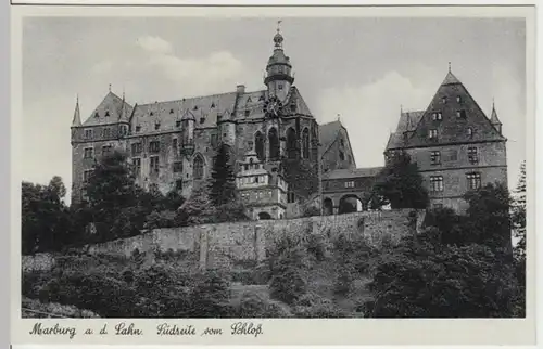 (18443) AK Marburg, Schloss, vor 1945