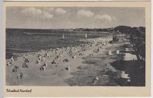 (18442) AK Ostseebad Niendorf, Timmendorfer Strand 1943