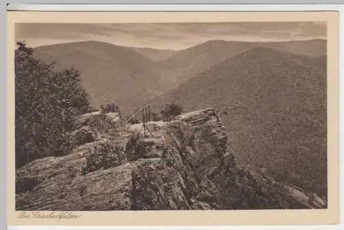 (18435) AK Schwarzatal, Griesbachfelsen, vor 1945