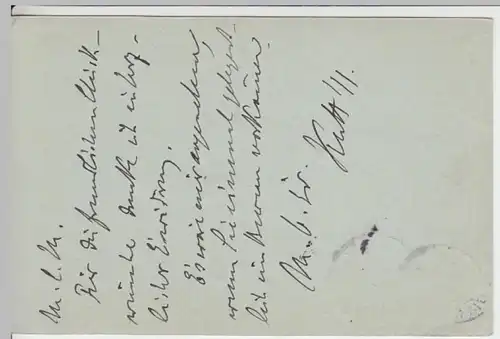 (18321) Ganzsache DR Berlin 1907