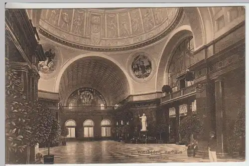 (18342) AK Wiesbaden, Kurhaus, Wandelhalle 1911
