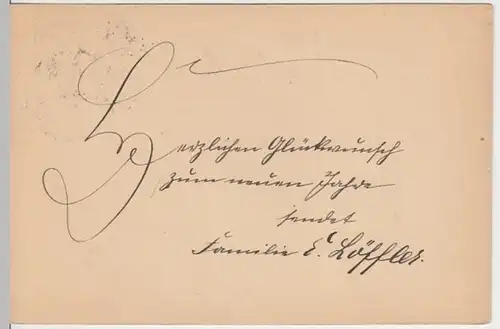 (18308) Ganzsache DR Halle a.S. 1893