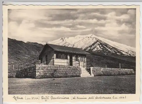 (18280) Foto AK Ätna (Sizilien), Cafe "Cantoniera" 1938