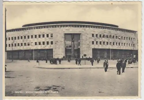 (18224) AK Neapel, Napoli, Nuovo Palazzo R. R. Poste 1938