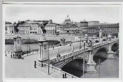 (18192) Foto AK Rom, Roma, Ponte Vittorio Emanuele II. 1938