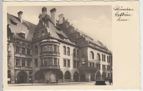 (18149) Foto AK München, Hofbräuhaus 1938