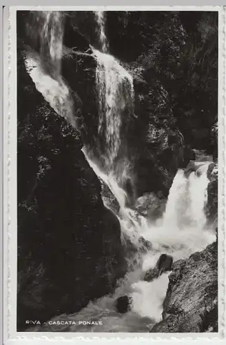 (18089) Foto AK Trient, Cascata Ponale 1937