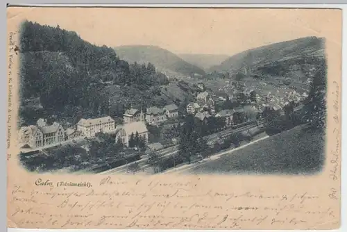(17945) AK Calw, Nagoldtal, Totale 1898