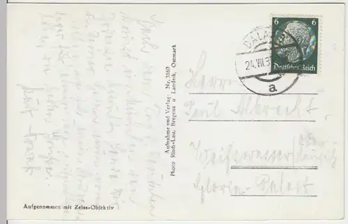 (17899) AK Ditteshütte am Spullersee 1939