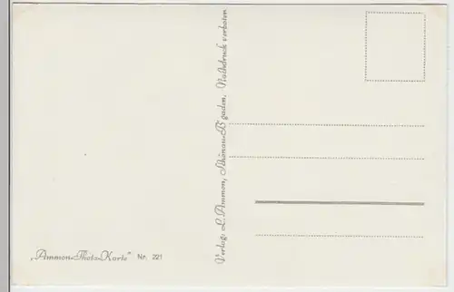 (17860) Foto AK Schönau am Königssee, mit Hochkalter u. Reiteralpe