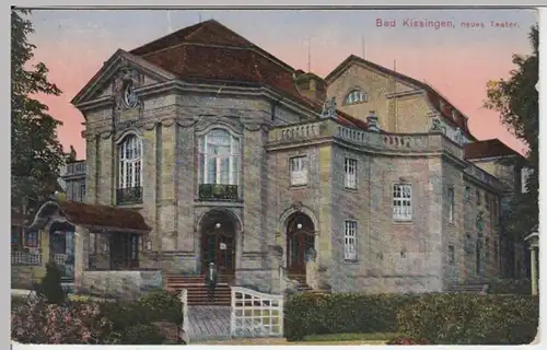 (17806) AK Bad Kissingen, Kurtheater 1918