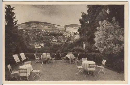 (17747) AK Bad Kissingen, Kurhaus "Bergschlösschen" am Altenberg, vor 1945