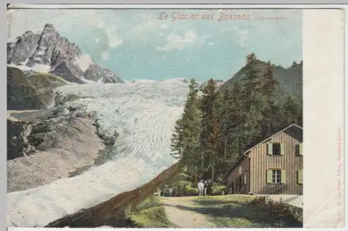(17742) AK Glacier des Bossons, Gletscher Chamonix-Tal, bis ca 1905
