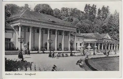 (17731) AK Baden-Baden, Kurhaus 1936
