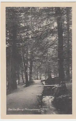 (17712) AK Bad Harzburg, Philosophenweg, vor 1945