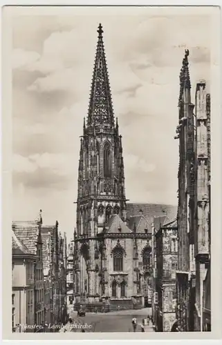 (17711) Foto AK Münster, Westf., Lambertikirche 1939