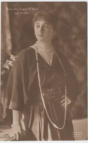 (17506) Foto AK Prinzessin August Wilhelm v. Preußen, gel. 1916