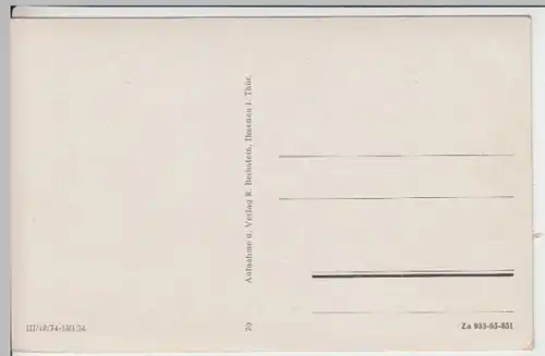 (17484) AK Hohe Warte bei Elgersburg