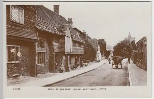(17431) Foto AK Lewes (East Sussex), Anne of Cleves House, vor 1945