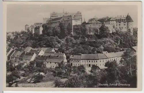 (17414) Foto AK Bautzen, Schloss Ortenburg, gel. 1935